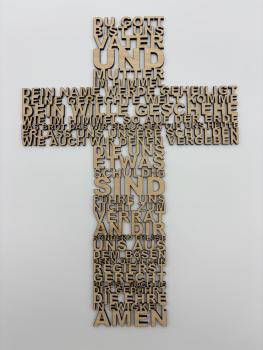Vater Unser Wortkreuz